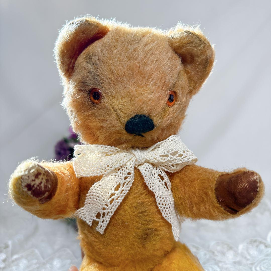 シナモン 様　❤️小さめ❤️チャドバレーテディベア　オレンジ　Chad Valley