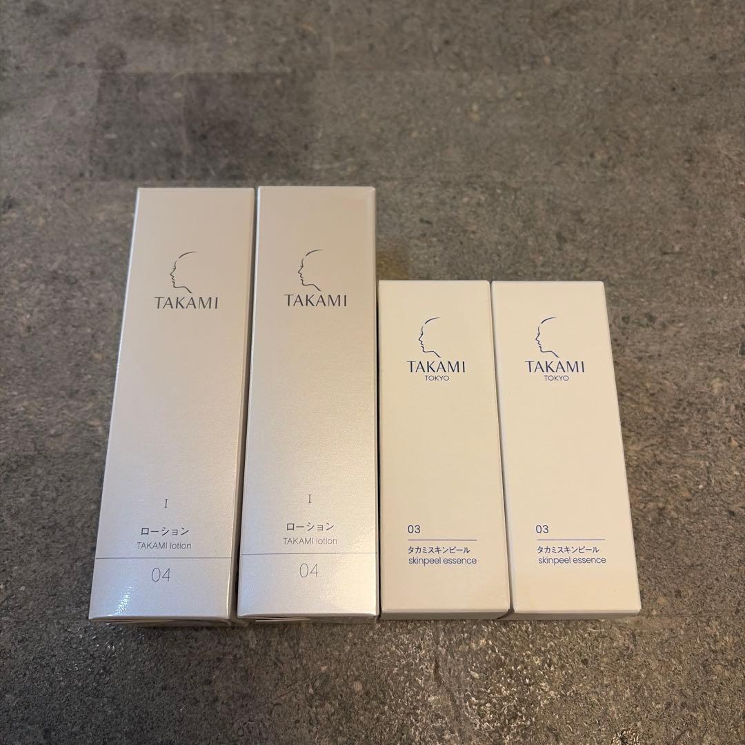 【新品】タカミスキンピール・ローション 4本セット