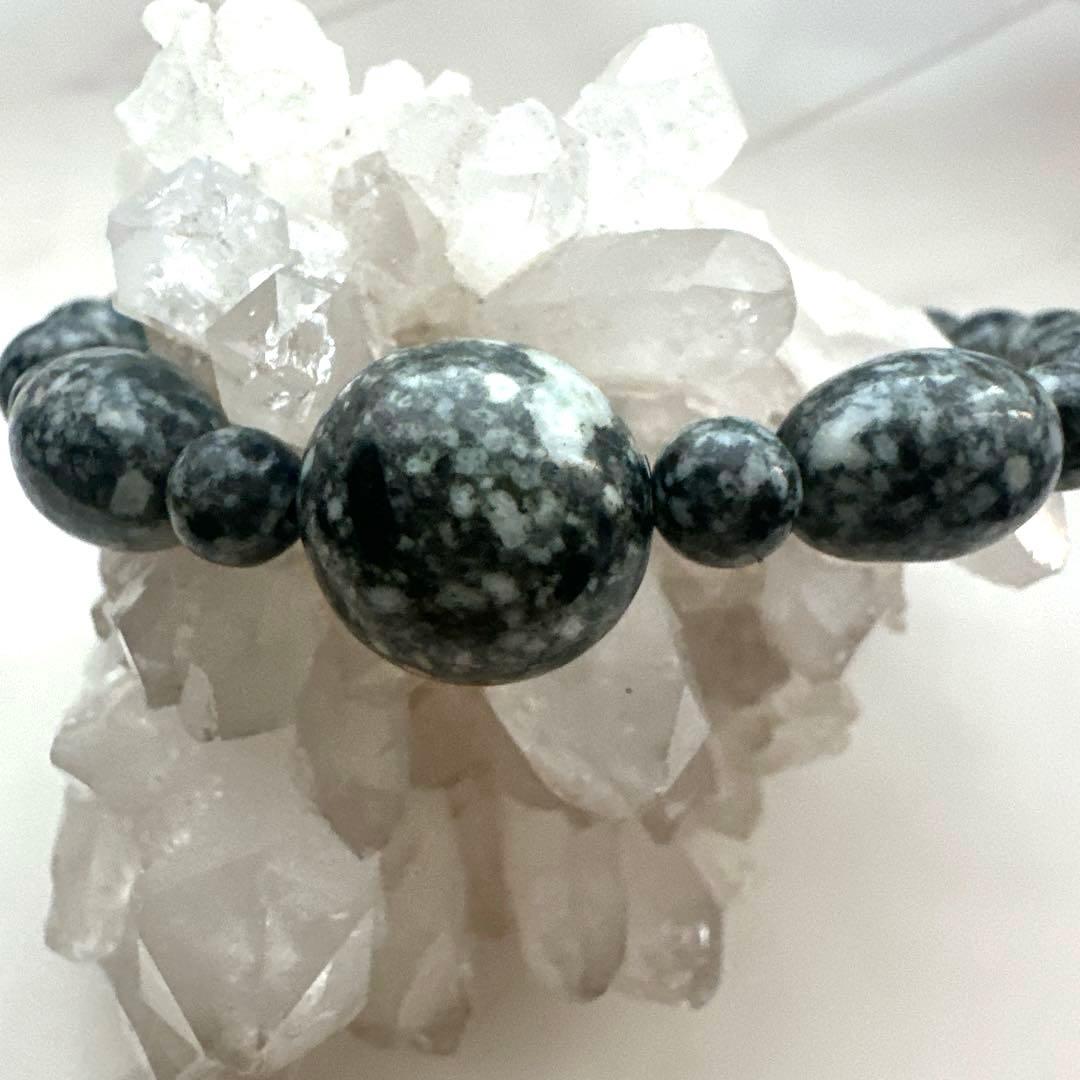 【遠野霊石】感謝の石｜幸運を引き寄せるやさしい高波動石　オリジナルブレスレット