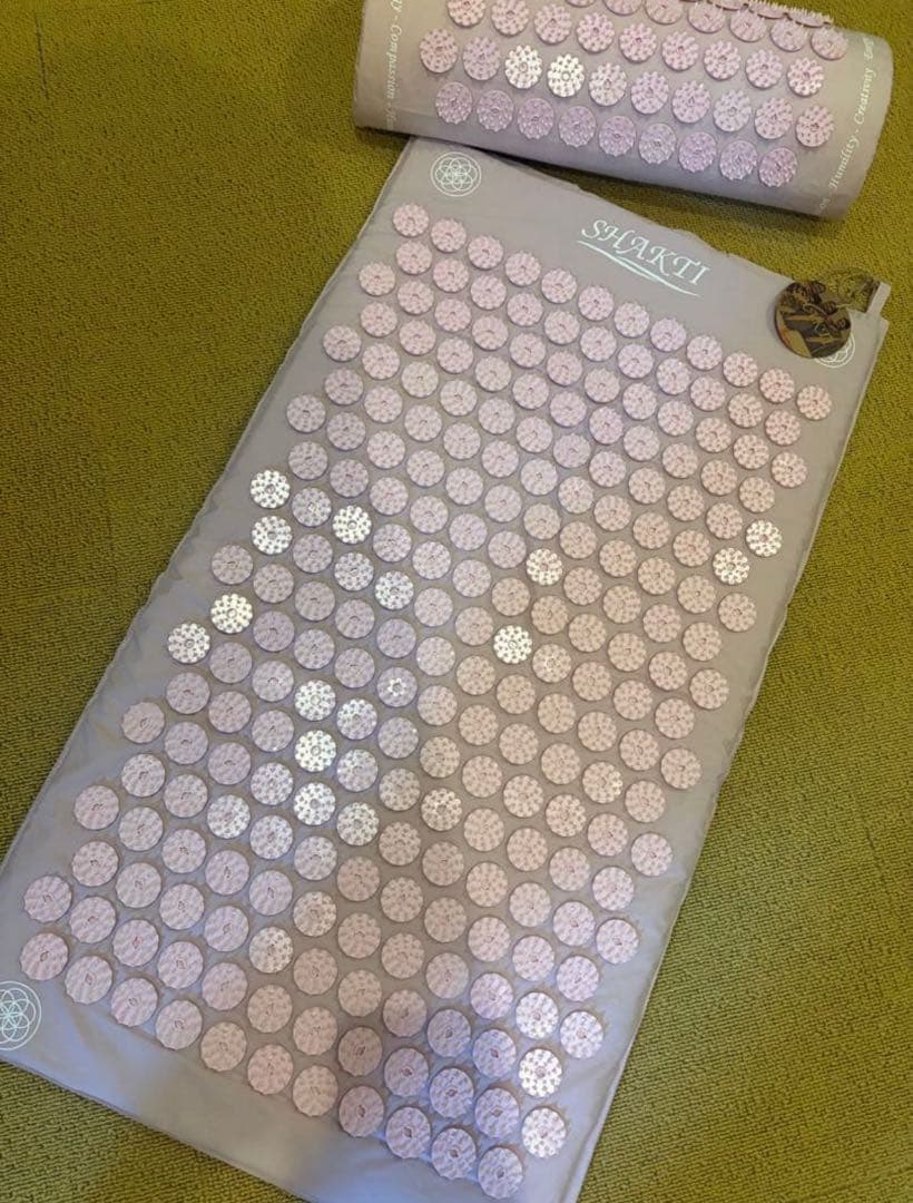 正規品　シャクティマット＆ピローセット　ピンク