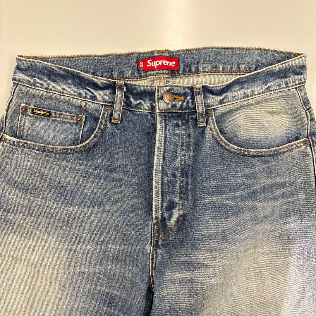 パンツ supreme 24FW Distressed Loose Jean 30