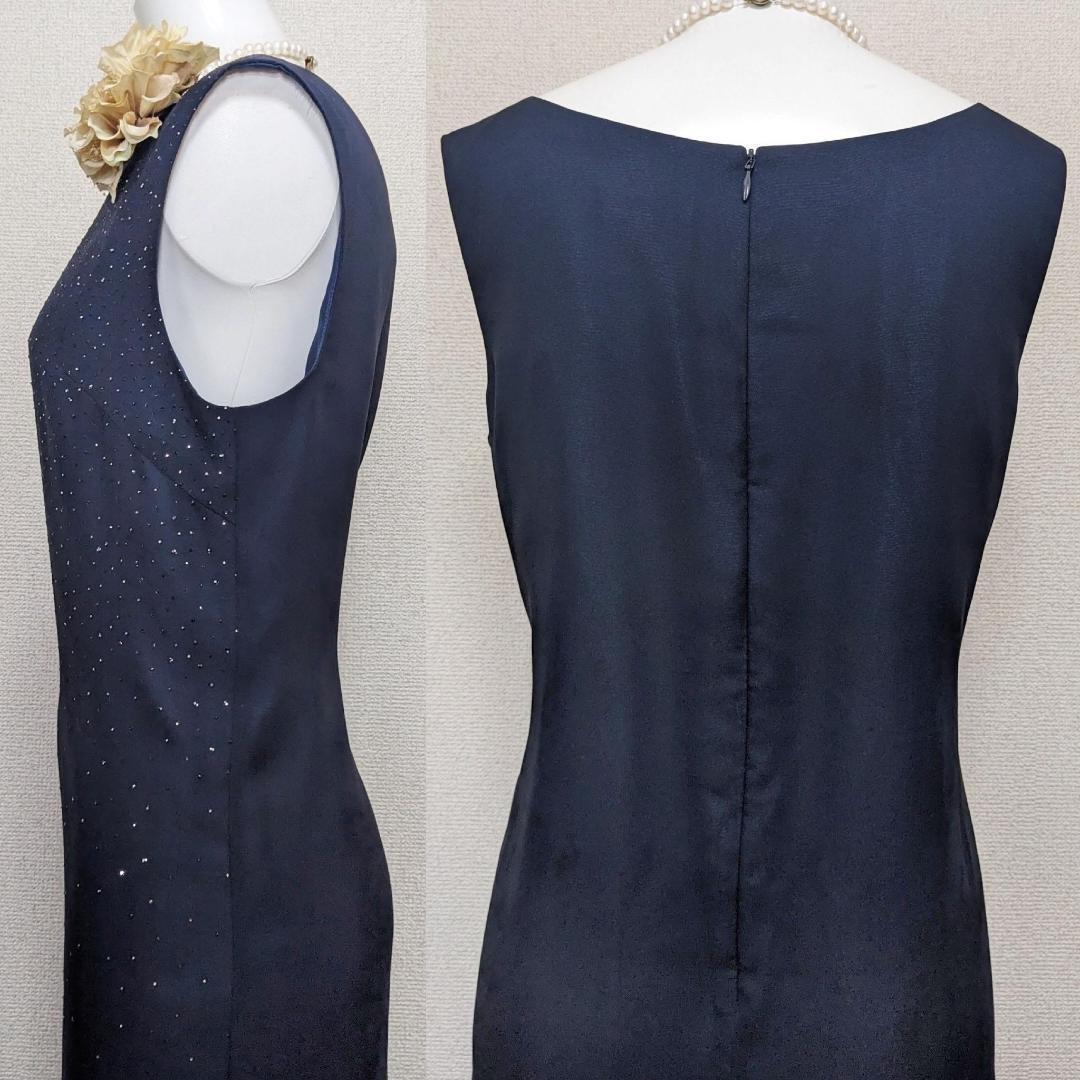 ♪当日発送可能【新品】マリココウガ　東京ソワール　11号　セレモニー　V首