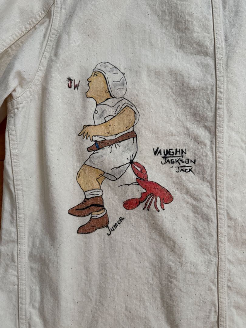 WESTOVERALLS メモリアル カバーオール F-TYPE エクリュ