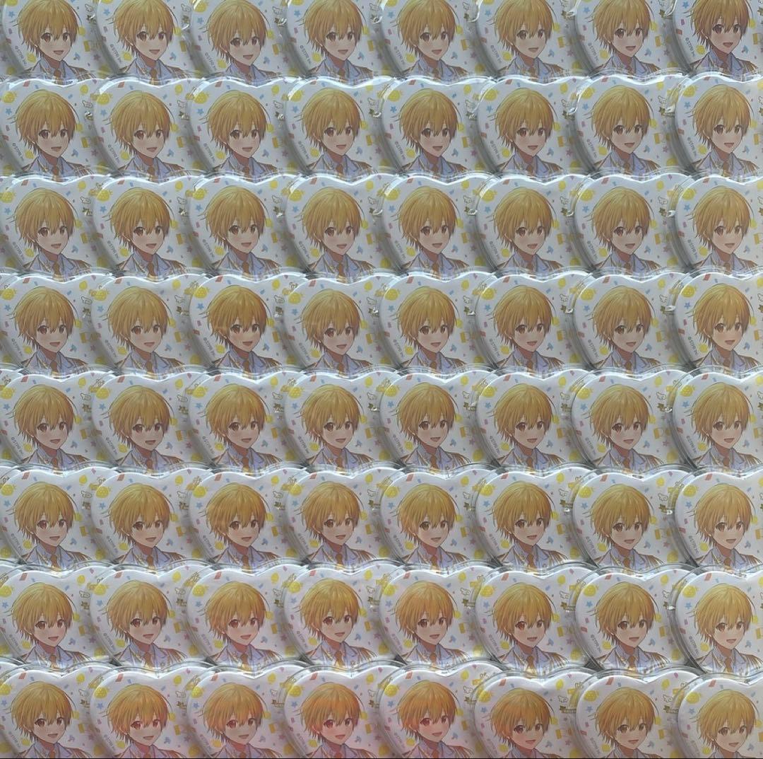 るぅとくん 缶バッジ80個 7周年