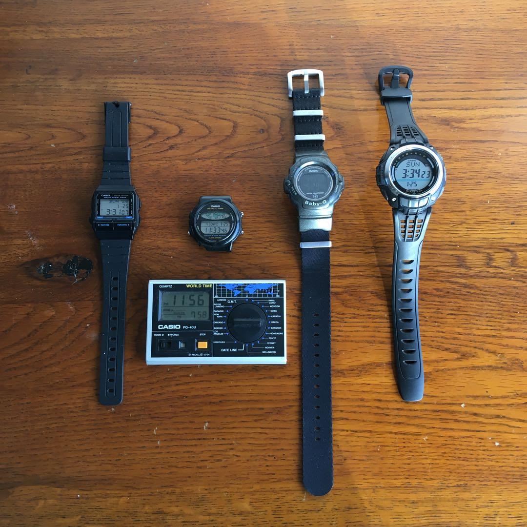 80s カシオ　CASIO DB-55W データバンク　オールドカシオ　おまけ付