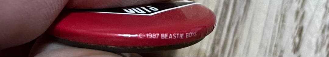 激レア 当時物 ワッペン パッチ beastieboys GANG GREEN