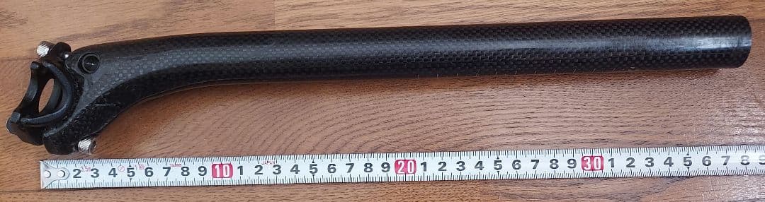 ロードバイク用 カーボンパーツ　3点セット 中古美品グロスブラック