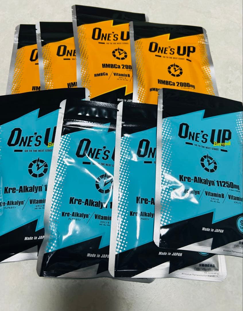 ダイエットサプリ ONE'S UP Kre-Alkalyn & HMBCA
