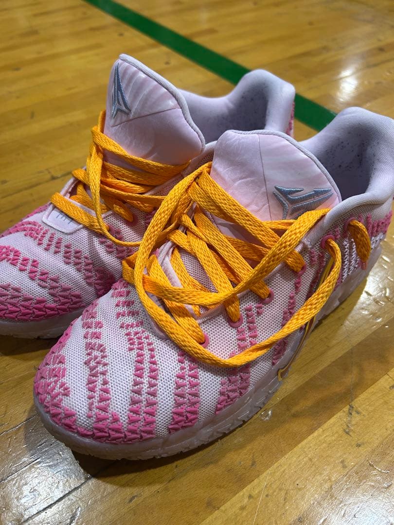 チーズピンク/ホワイト バスケットボールシューズ ja3 ジャ3 NIKE