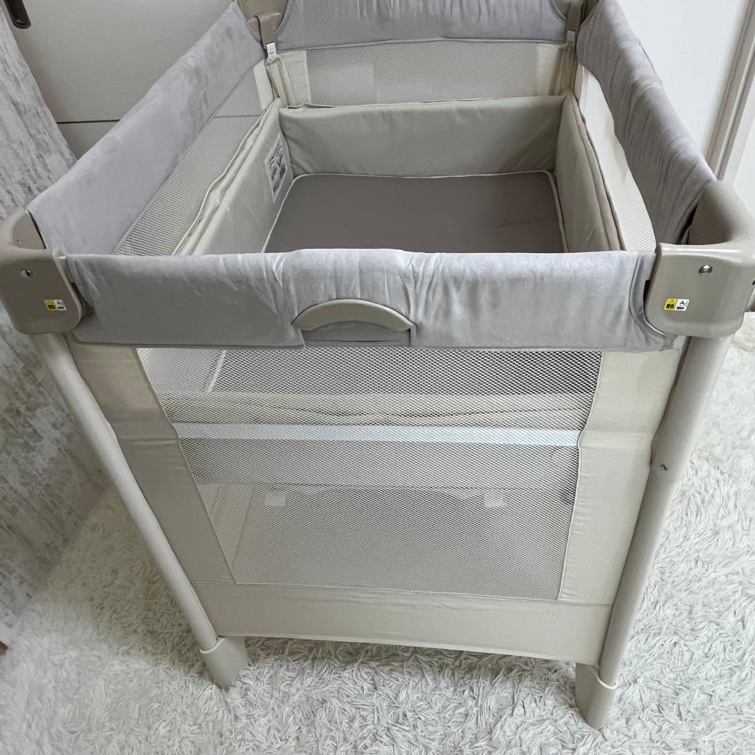 美品　ココネルエアープラス　ホワイトベージュ　9X196CXXJ アップリカ