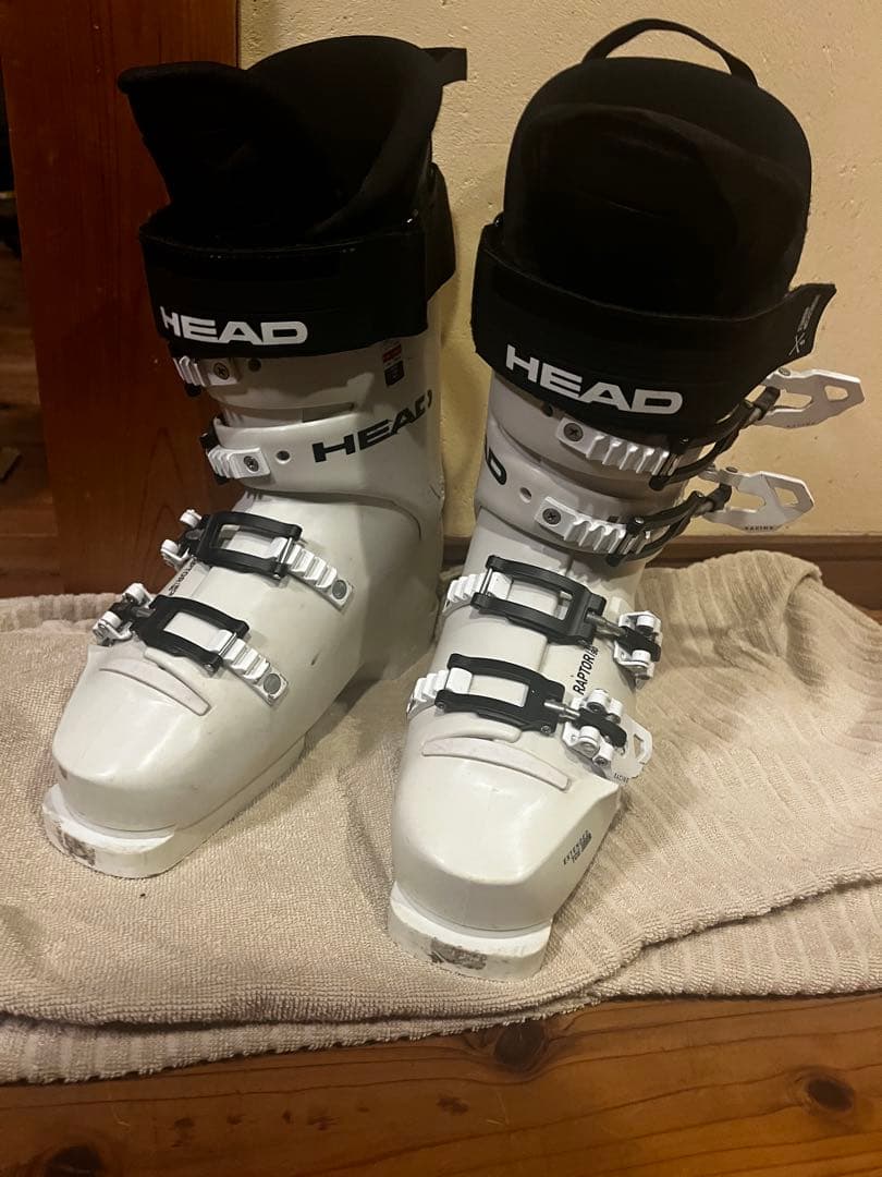 HEAD スキー靴 ホワイト 4バックル
