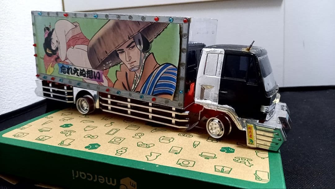 【kanto2020さま専用】デコトラ　ジャンク品、パーツ・ステッカー詰め合わせ