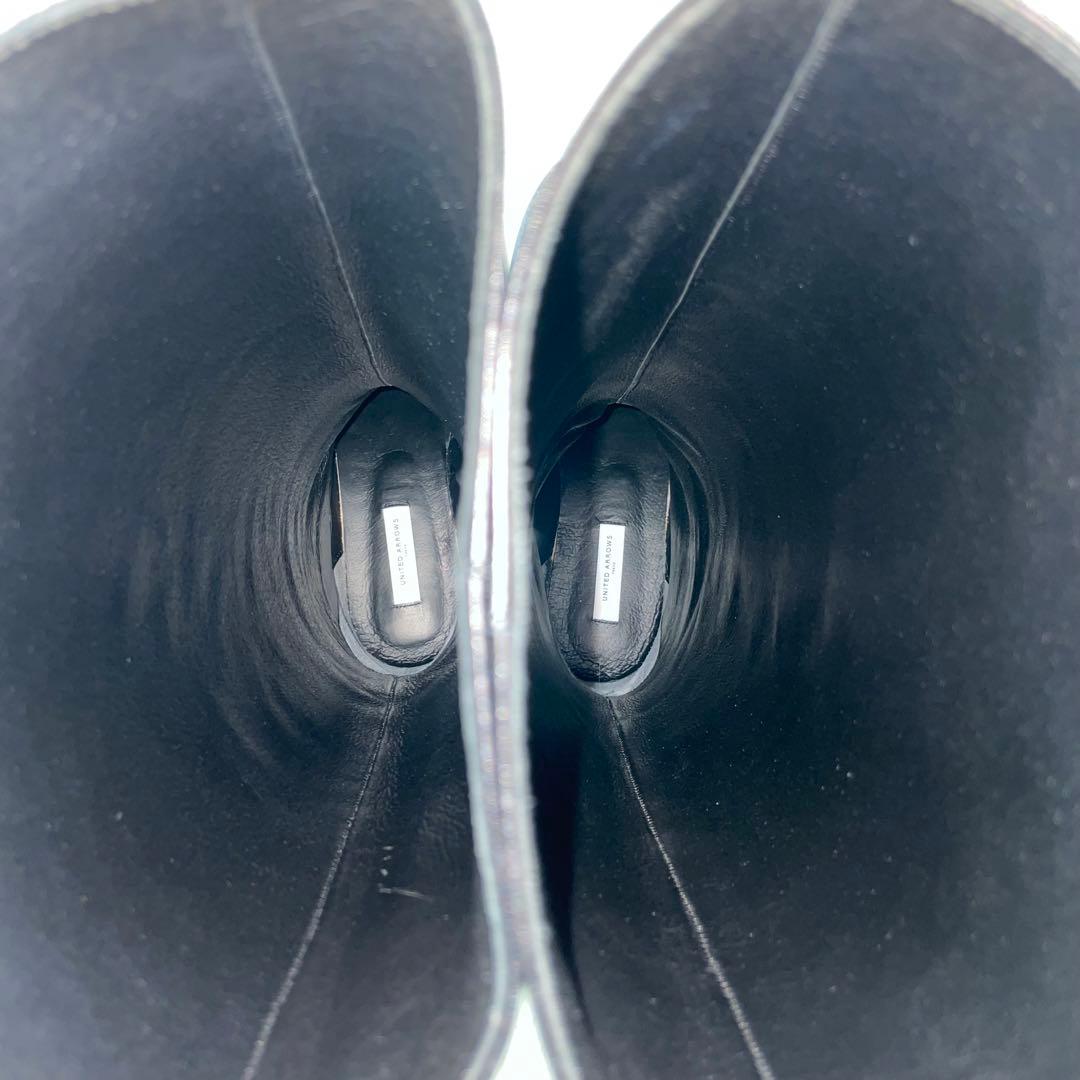 ほぼ未使用✨定価5万　UNITED ARROWS 日本製　ロングブーツ　25cm