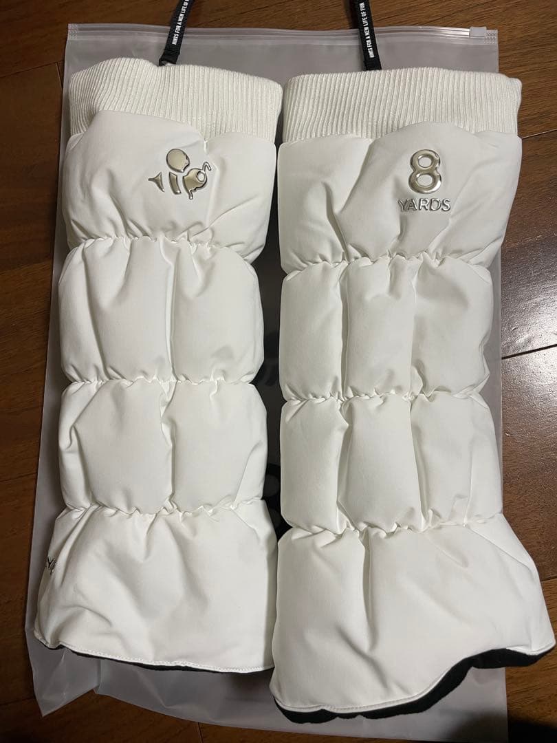 8YARDS レッグウォーマー 白 ハチヤーズ