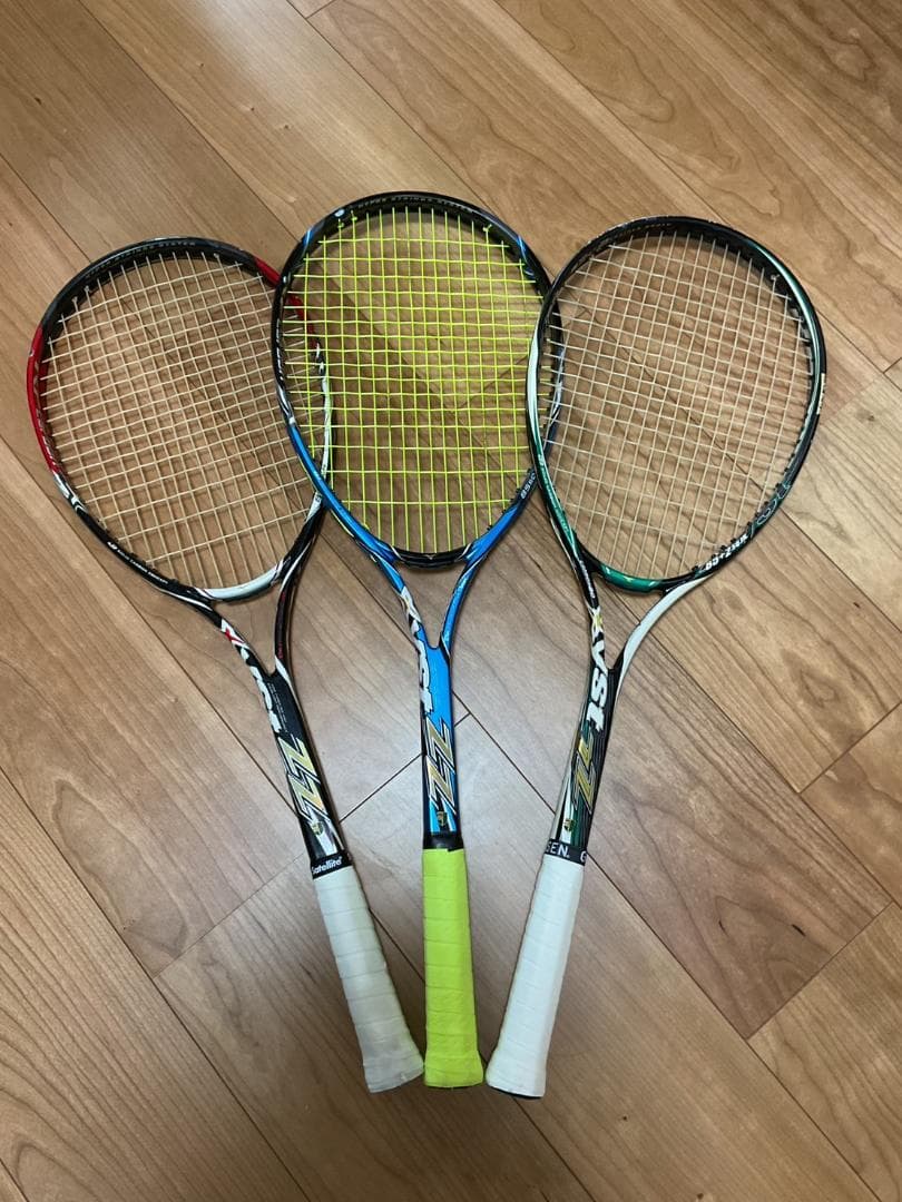 ミズノ（MIZUNO） ソフトテニス ラケット XYST ZZ　3本セット