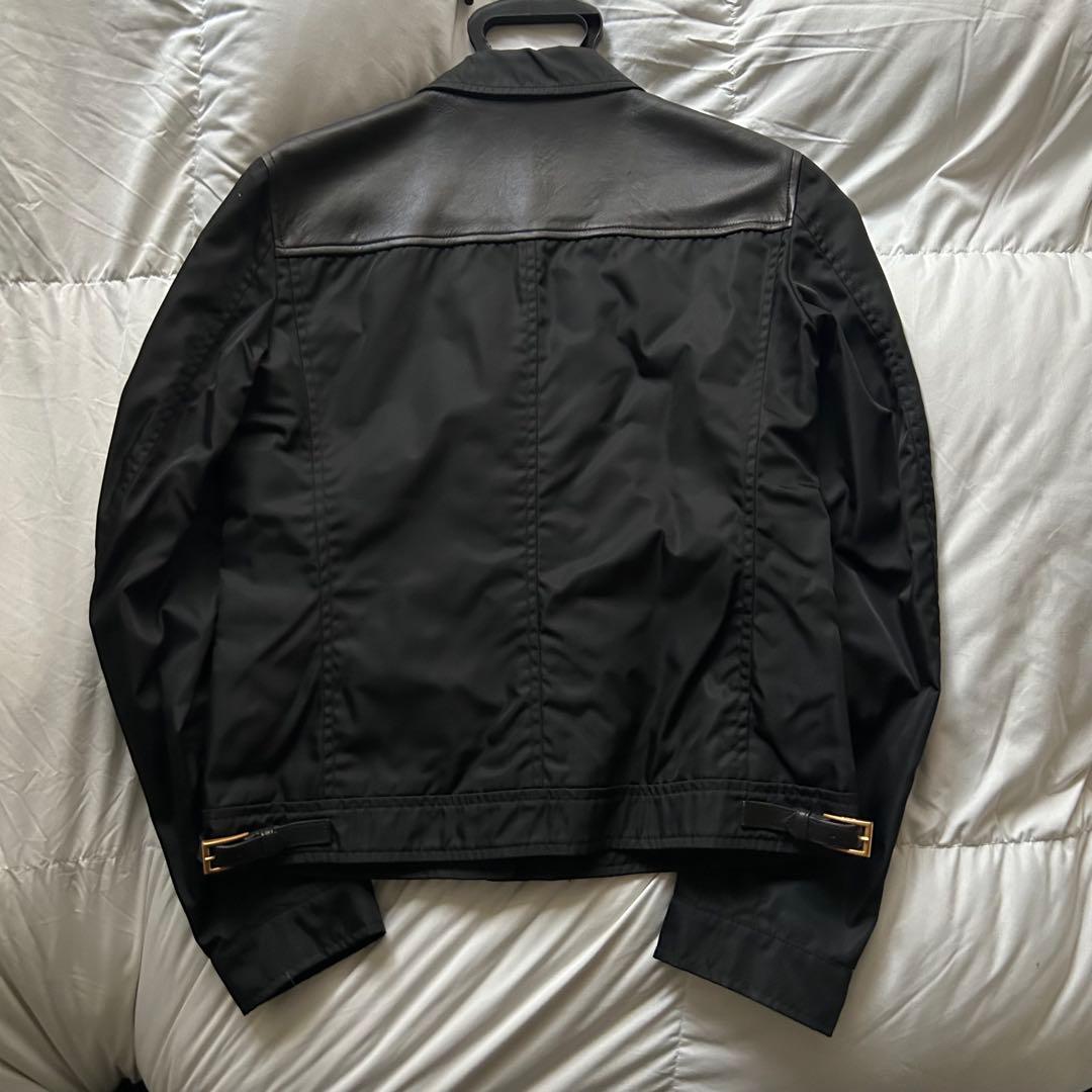 PRADA ナイロンレザージャケット　archive