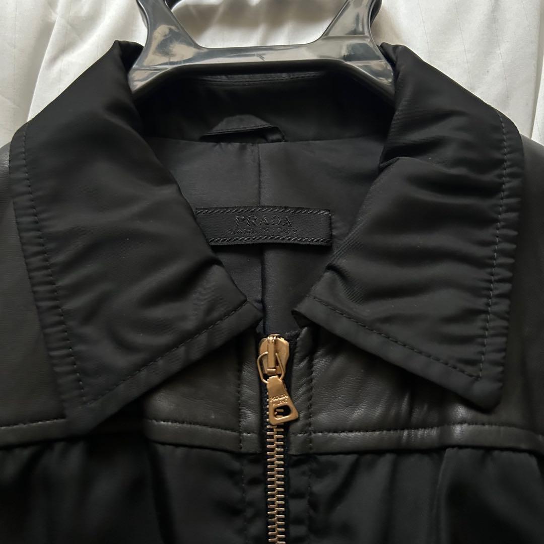 PRADA ナイロンレザージャケット　archive