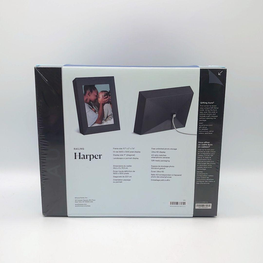 【未開封】AURA Harper RAILING デジタルフォトフレーム