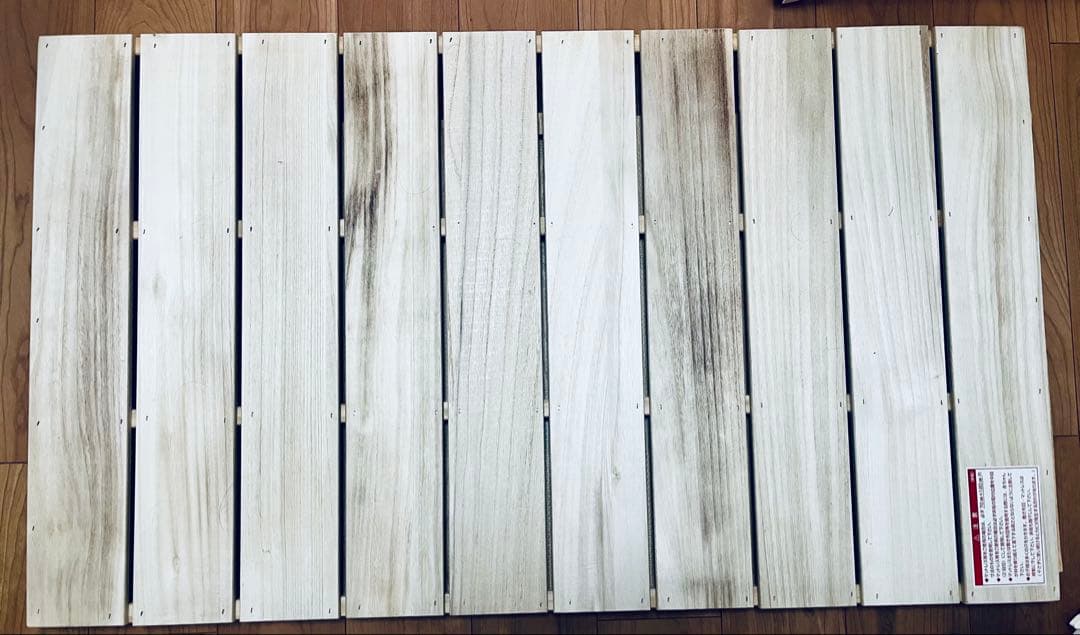 KATOJIベビーベッド(レギュラーサイズ　ナチュラル　ハイタイプ　収納あり)