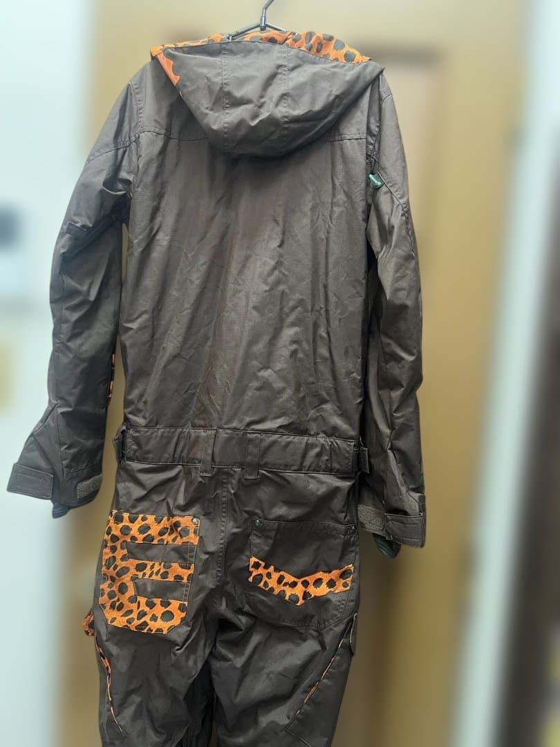 ESTIVO スノーボードウェア MENS Mサイズ ブラウン ×オレンジ