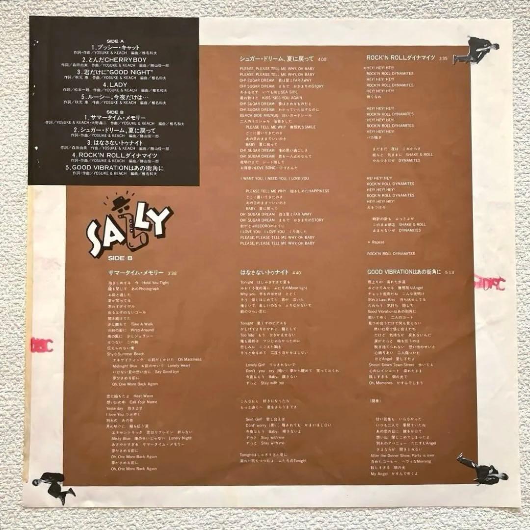 SALLY サリー　TASTE OF SALLY　LP