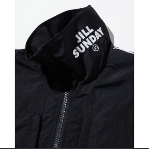 タグ付き★WCJ 【撥水】トラックジャケット★ブラック ナイロンジャケット