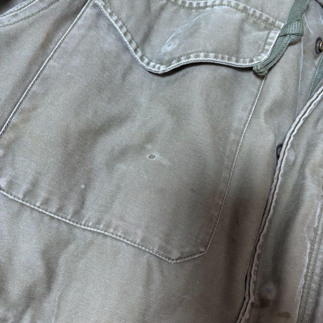 【初期型 米軍実物】50s US.ARMY M-51 CROWN製 アルミジップ