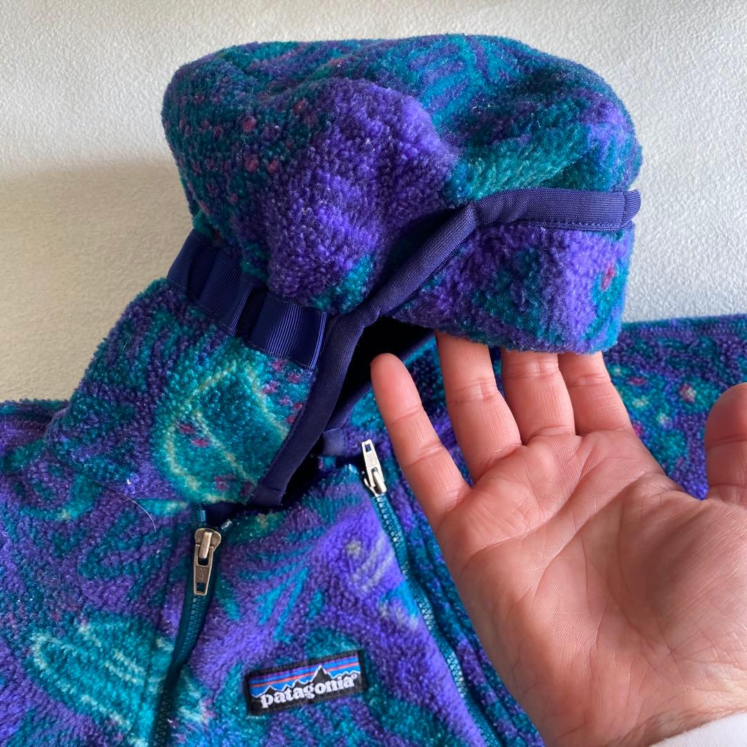 patagonia フリースロンパース　カバーオール　12M