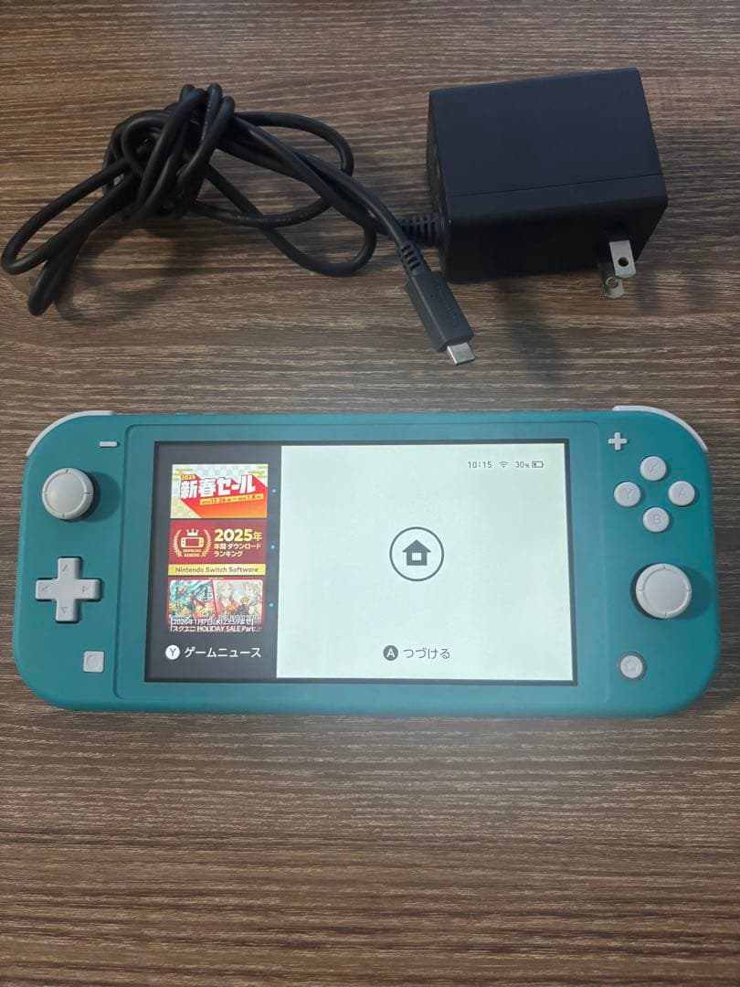 Nintendo Switch Lite ターコイズ 本体１つ　充電器付き