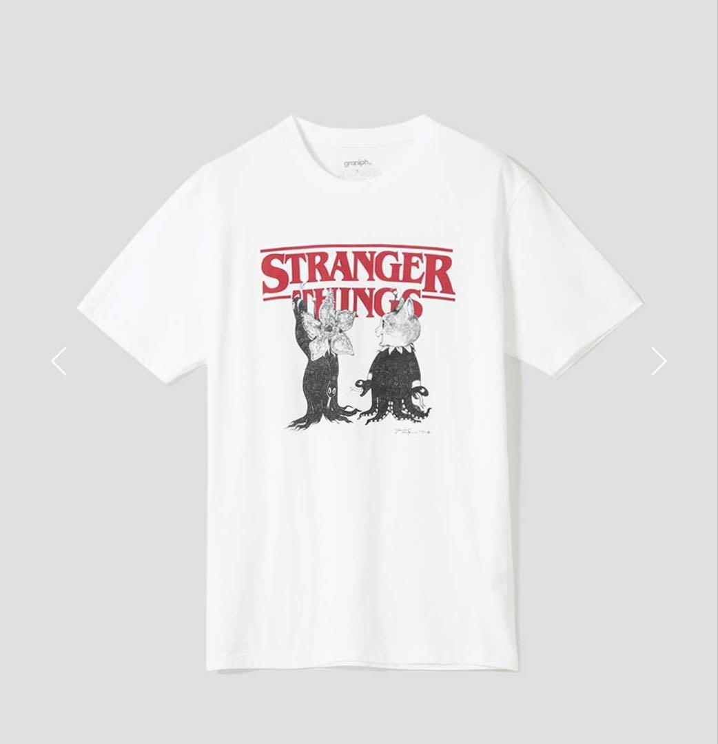 新品 グラニフ ヒグチユウコ ストレンジャーシングス Tシャツ 2枚セット SS