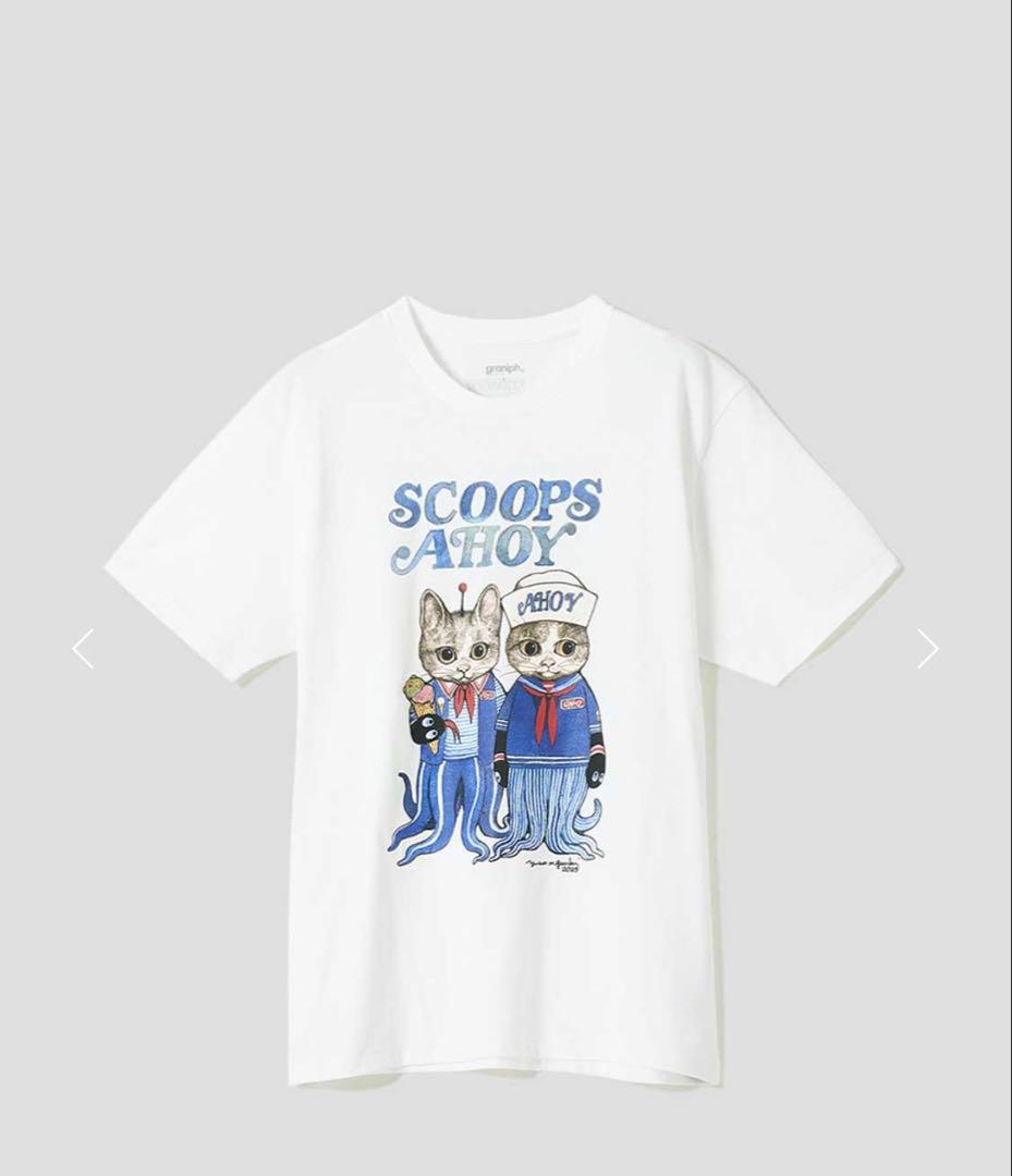 新品 グラニフ ヒグチユウコ ストレンジャーシングス Tシャツ 2枚セット SS