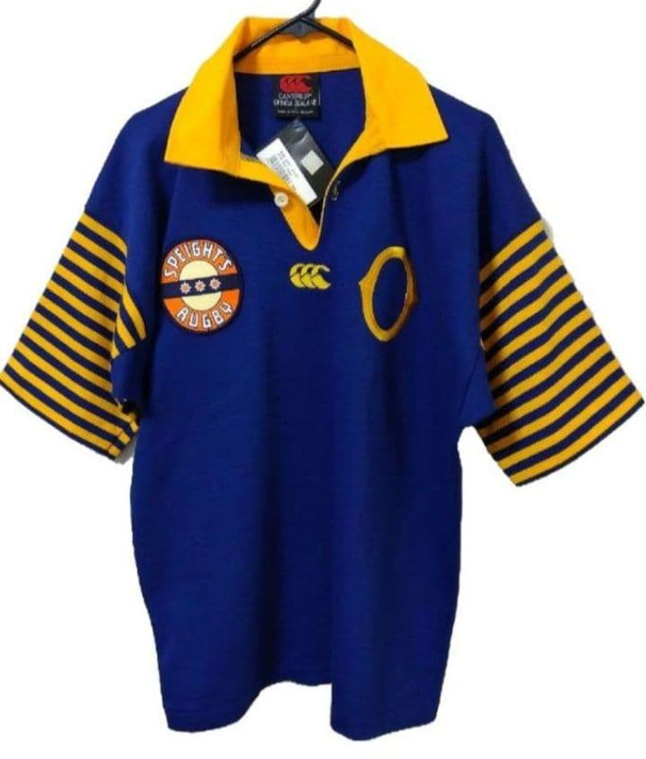 90's CANTERBURY カンタベリー シャツ ニュージーランド製　タグ付