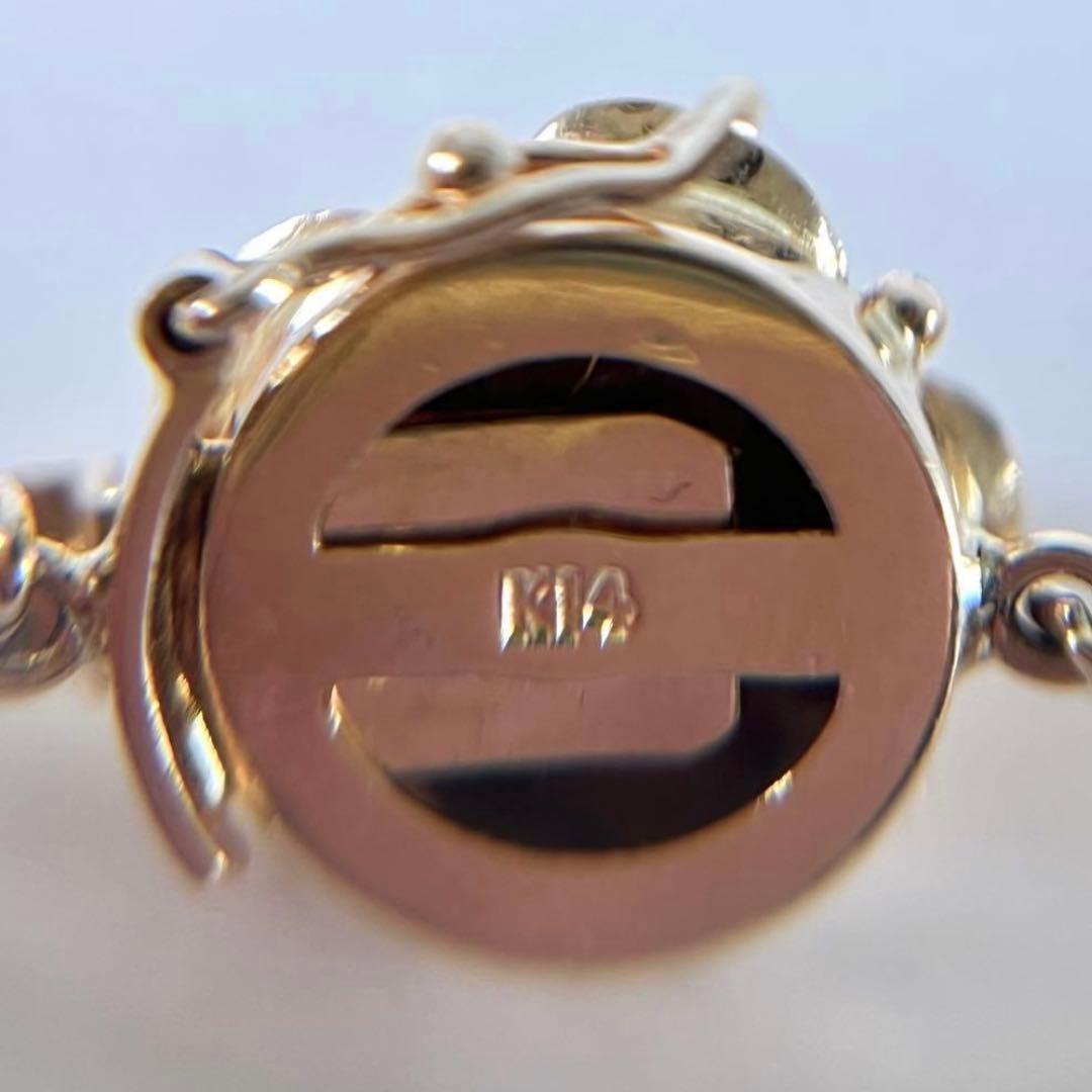 Sun様 k14刻印✨あこやゴールデンパール 7.5-8.0mm ネックレス