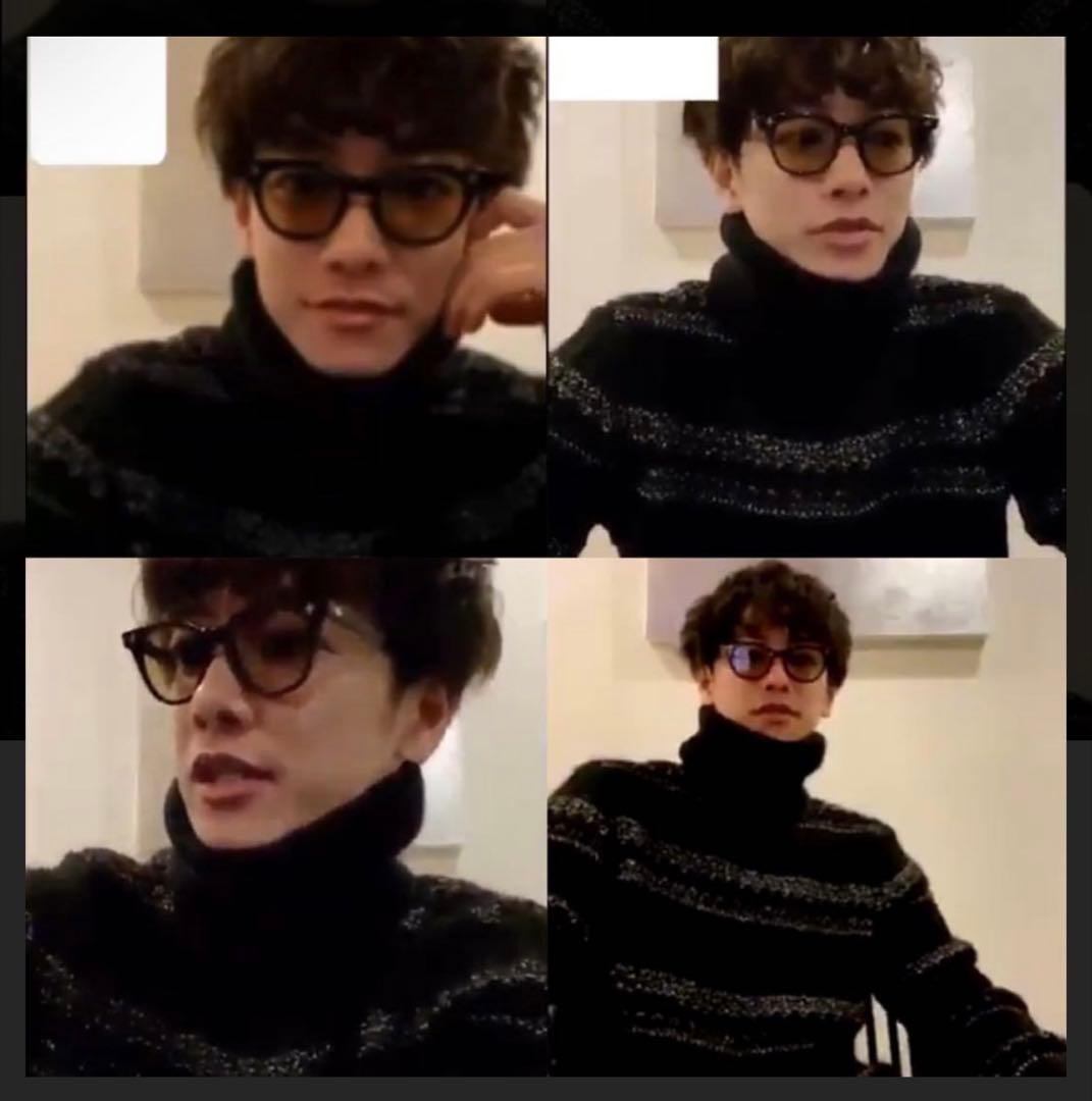 ラフ　定価18万相当　サンローラン モヘア、アルパカ混　佐藤健 着用