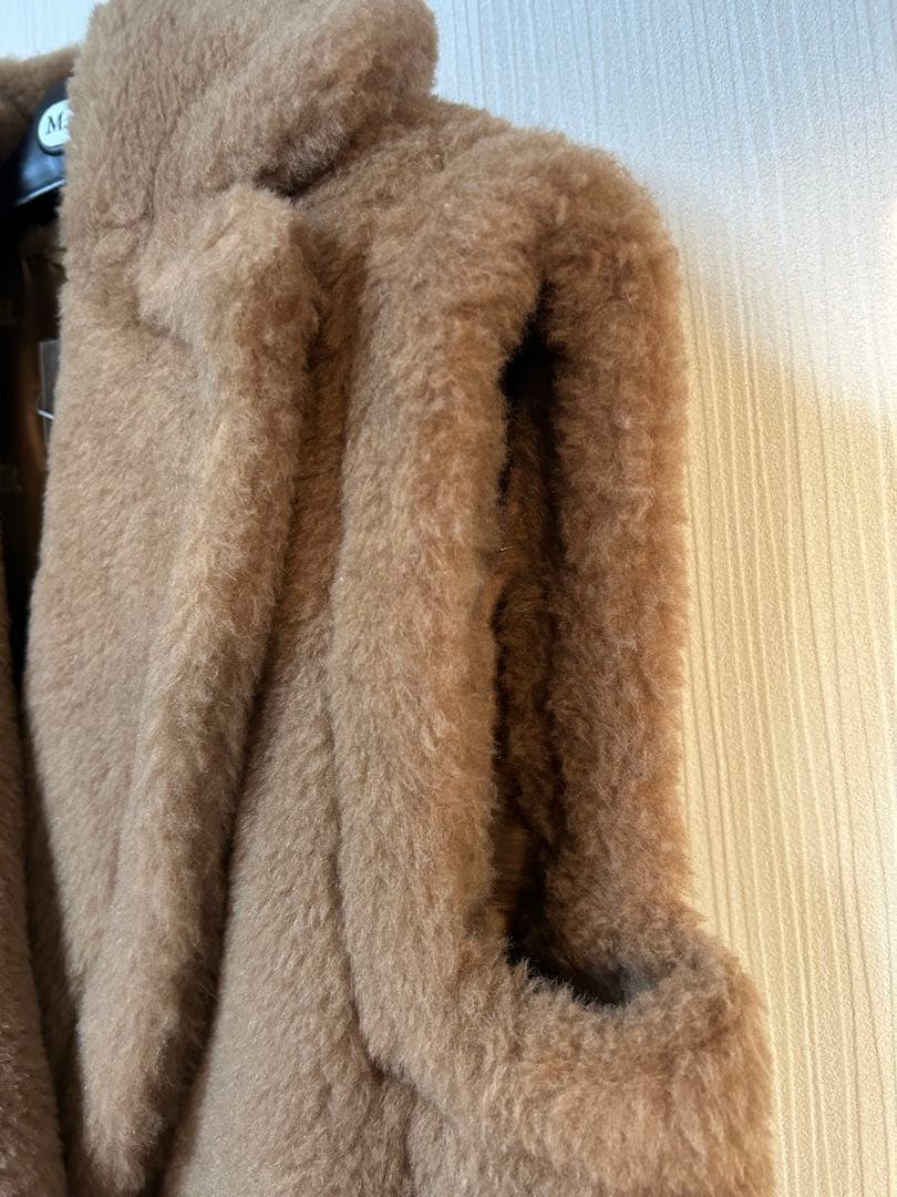 タキマキ着用【MAX MARA】『BREDA1234』CAMELテディジレ　新品