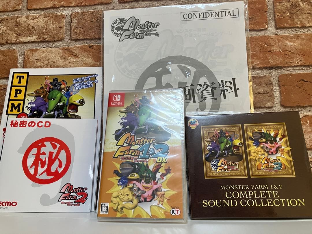 モンスターファーム 1&2 Switch 特典付き