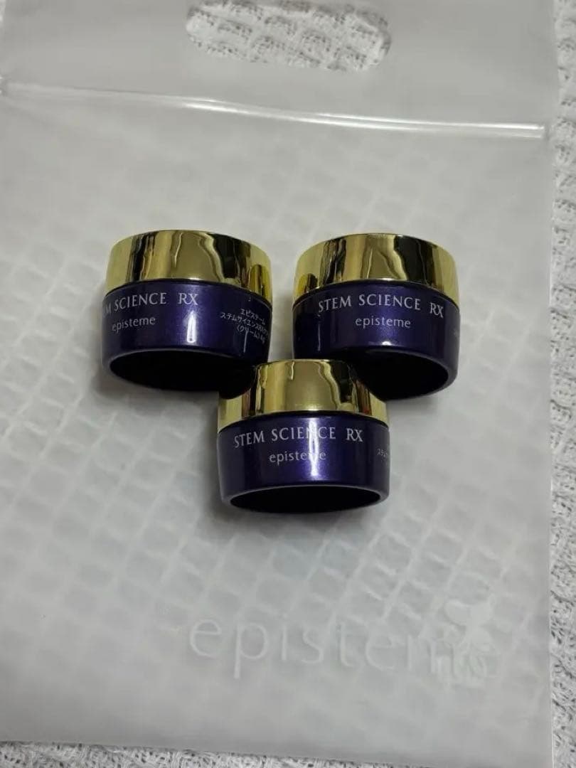【新品•匿名発送】epistemeエピステームステムサイエンスRXクリーム3点