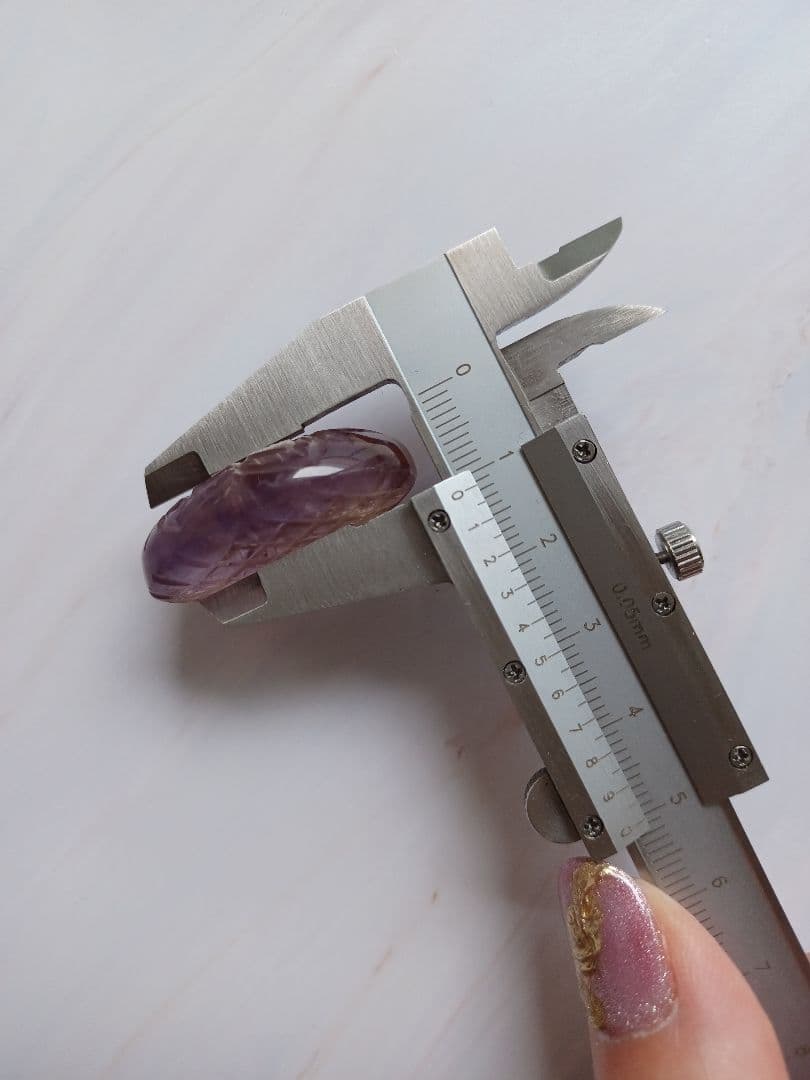 【希少70ct】アメトリン　原石　ルース　カービング ストーン