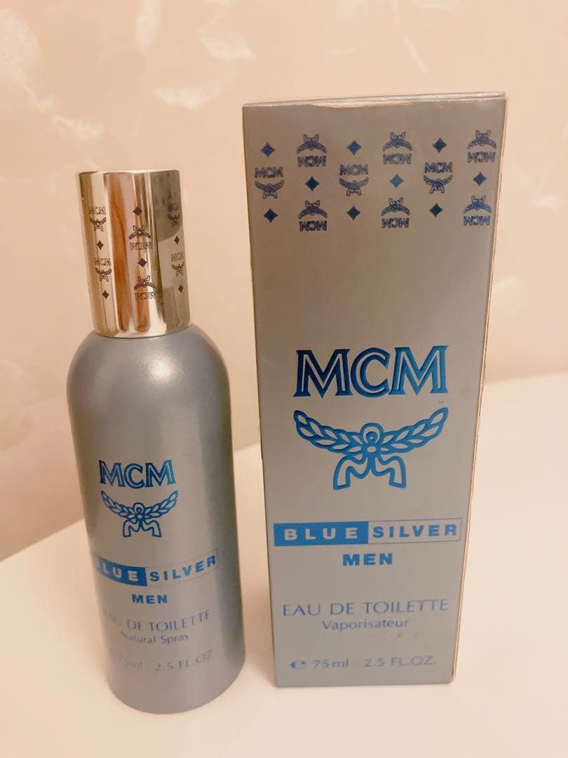 ☆限定廃盤☆MCM エムシーエム ブルー シルバー メン EDT SP 75ml