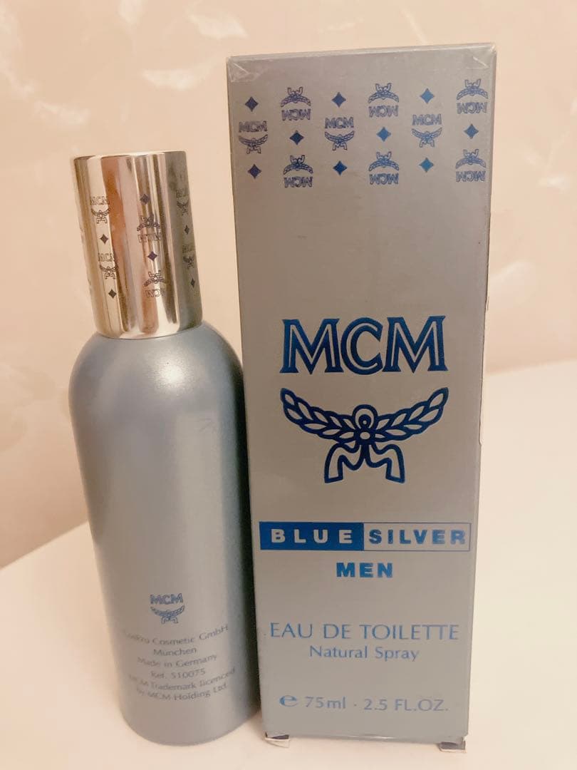 ☆限定廃盤☆MCM エムシーエム ブルー シルバー メン EDT SP 75ml