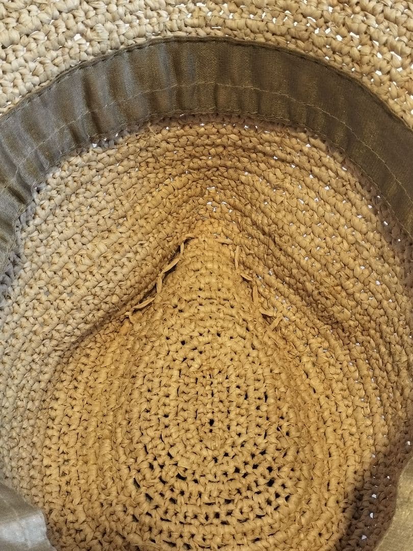 希少！ヘレンカミンスキー　中折れ　キャップ　ラフィア