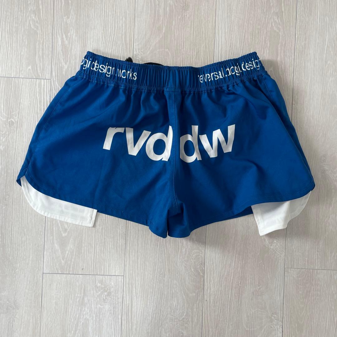reversal Lサイズ 青ショートパンツ　rvdw