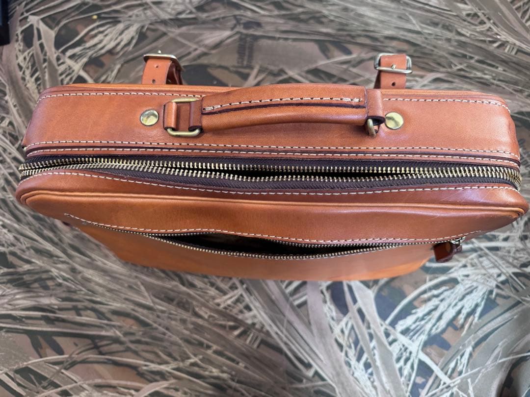 HERZ BF-20 2WAYビジネスバッグ　良エイジング