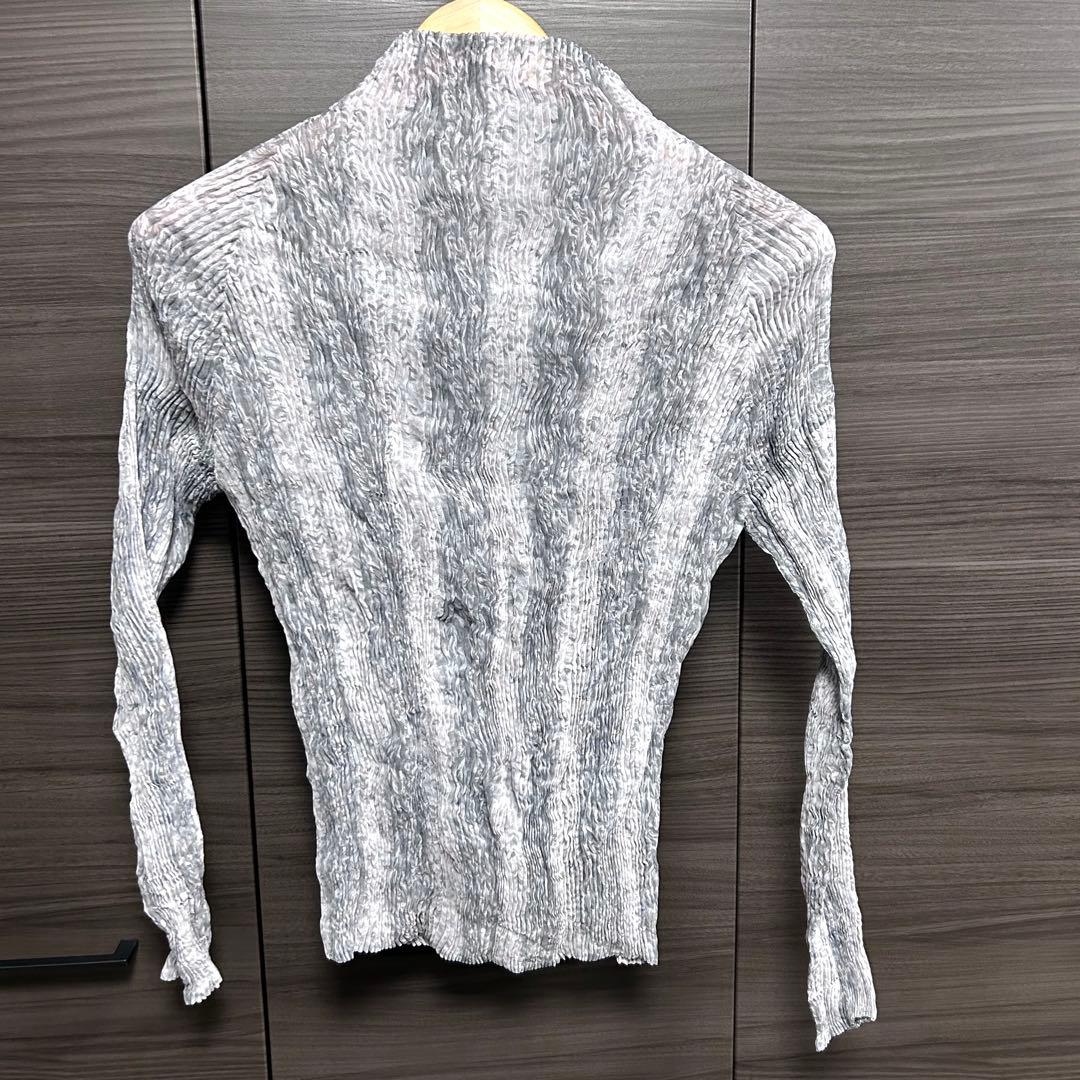 ISSEY MIYAKE イッセイミヤケ ブラウス 長袖シャツ プリーツ 2