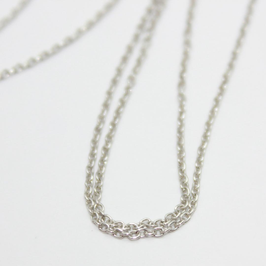 美品 Tiffany&Co. ティファニー ビーン シルバー ネックレス 925