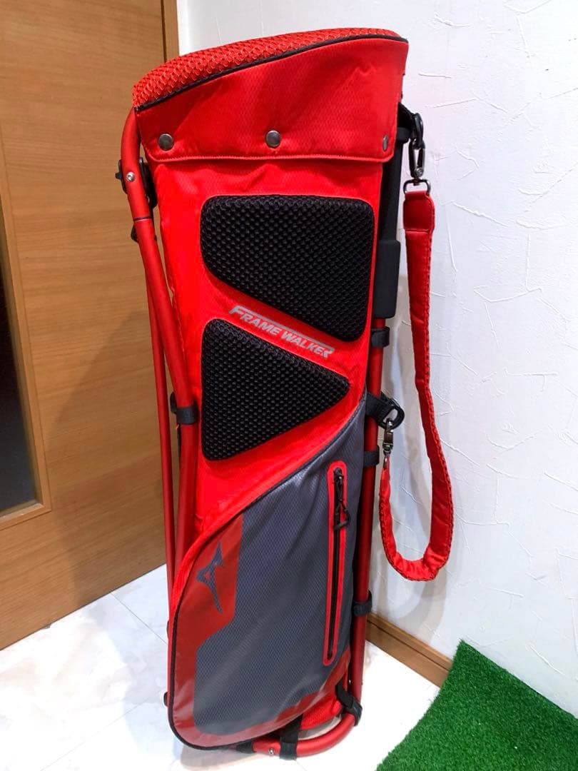 希少　完売　美品　ミズノ　MIZUNO フレームウォーカー　キャディバッグ