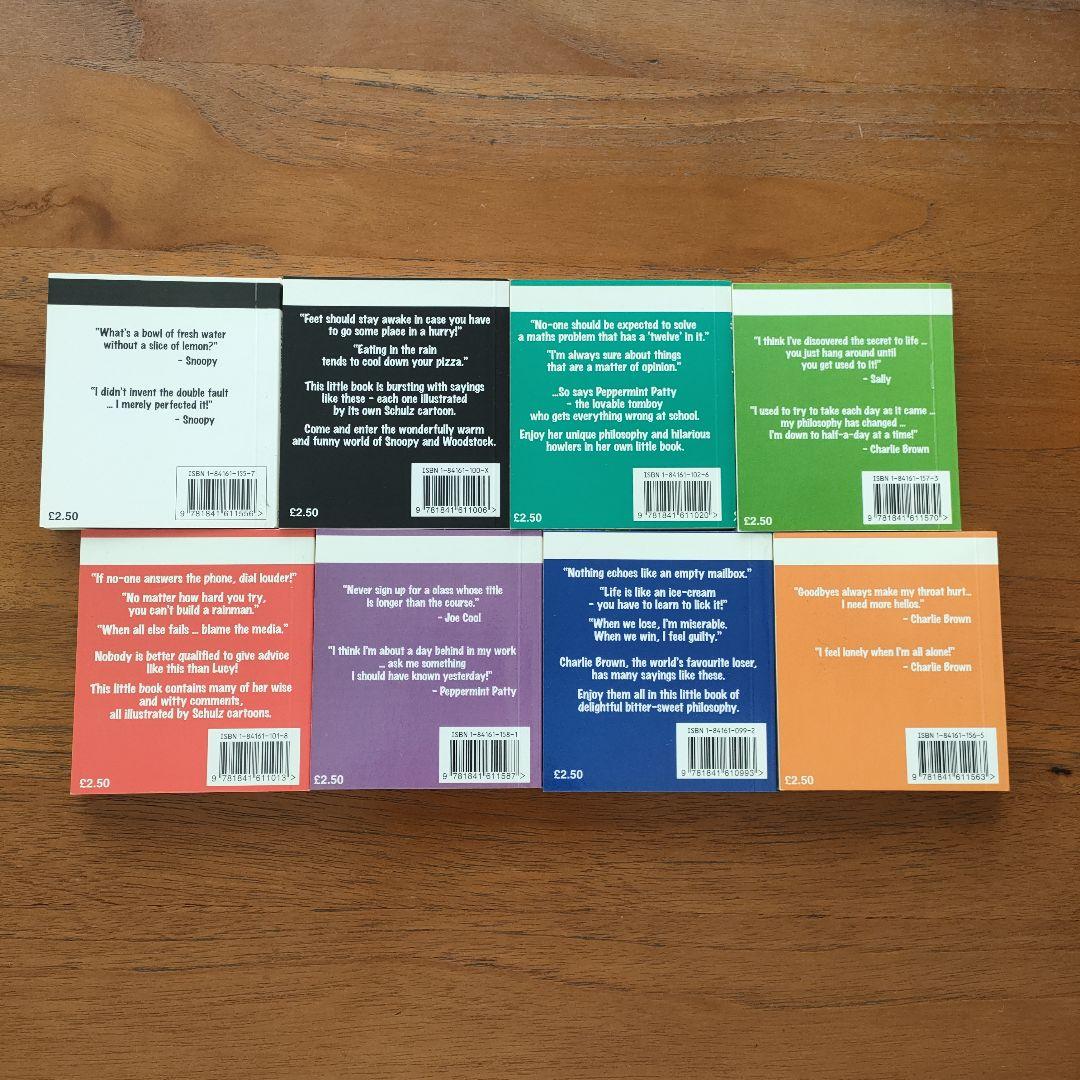 洋書　PEANUTS Snoopy's Little Book シリーズ　8冊