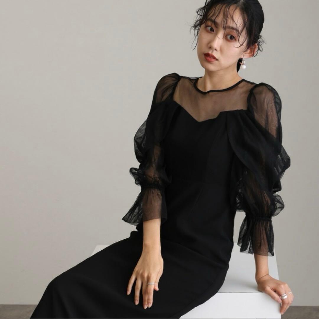 PourVous atlo 結婚式　オケージョン　お呼ばれ　ドレス