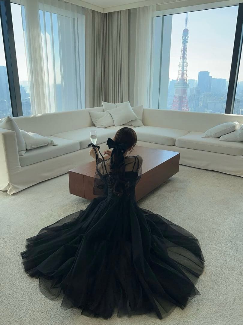 THE TOÉ Bluebell Tulle Dress S