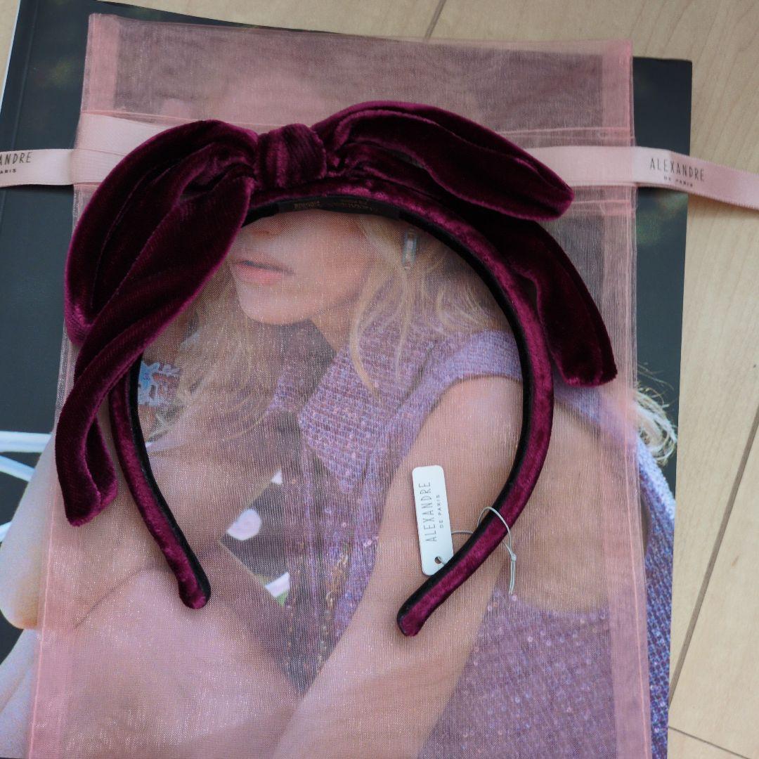 アレクサンドルドゥパリ　リボン　カチューシャ